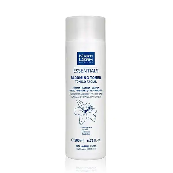 Essentials Blooming Toner Piel Normal/Seca - MartiDerm - Comparador de precios