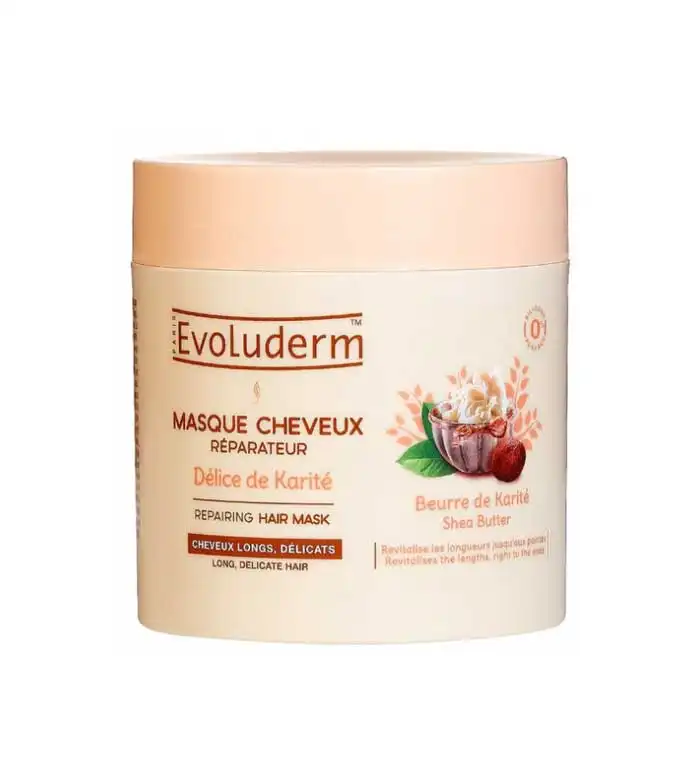 Evoluderm - Mascarilla capilar reparadora Délice de Karité - 500ml - Evoluderm - Comparador de precios
