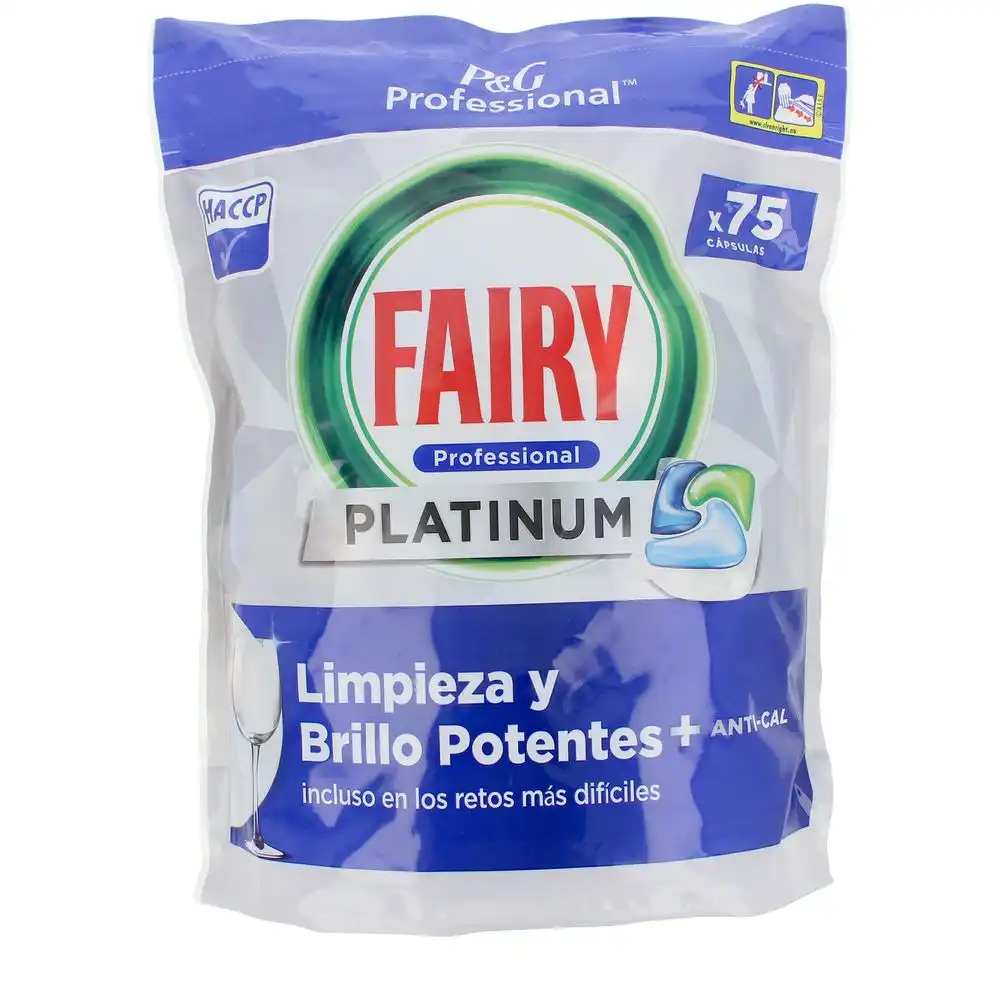 Fairy Professional Platinum lavavajillas 75 cápsulas - Fairy - Comparador de precios