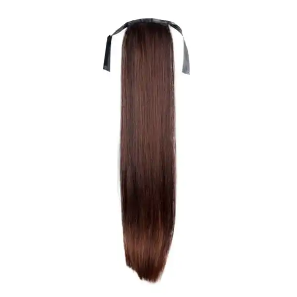 Fashiongirl - Extensiones De Cabello Con Cola De Caballo Con Clip #4 Marrón - Recto Extensiones de cabello 1 pieces Marrón unisex - Fashiongirl - Comparador de precios