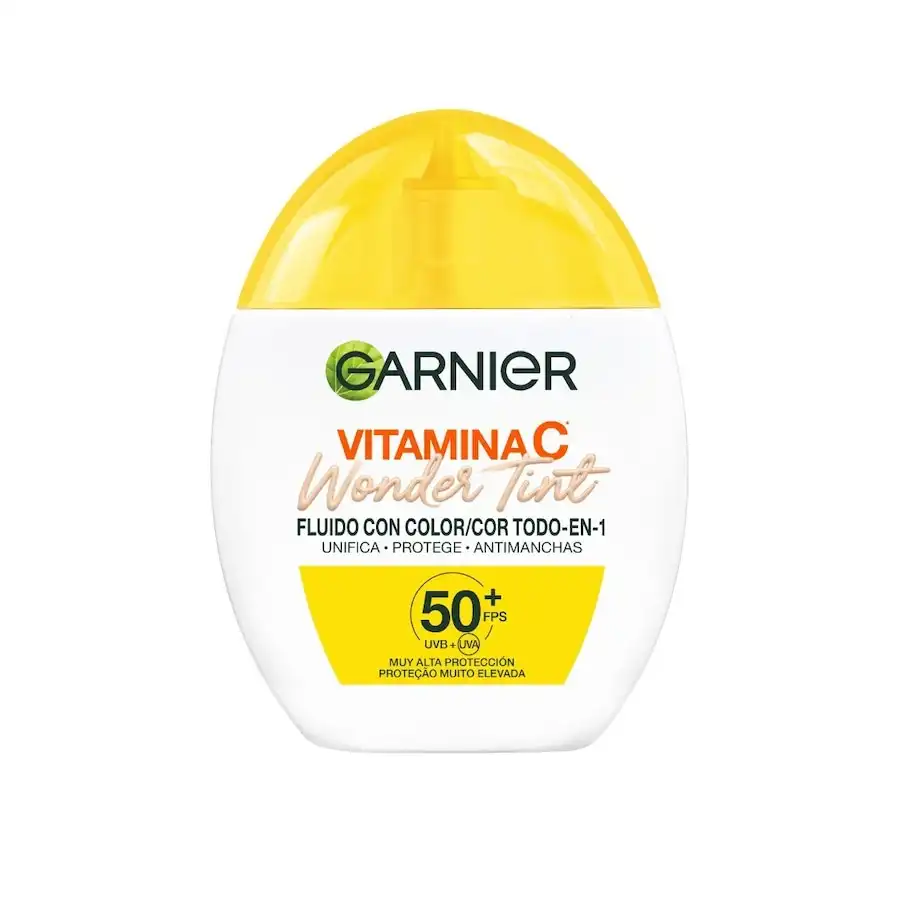 Garnier - Vitamina C Wonder Tint SPF50+ Cremas faciales 40 ml Nude unisex - Garnier - Comparador de precios