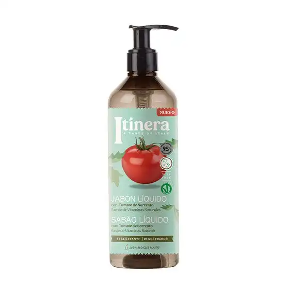 Jabón LÃquido Con Tomate De Sorrento - ITINERA - Comparador de precios