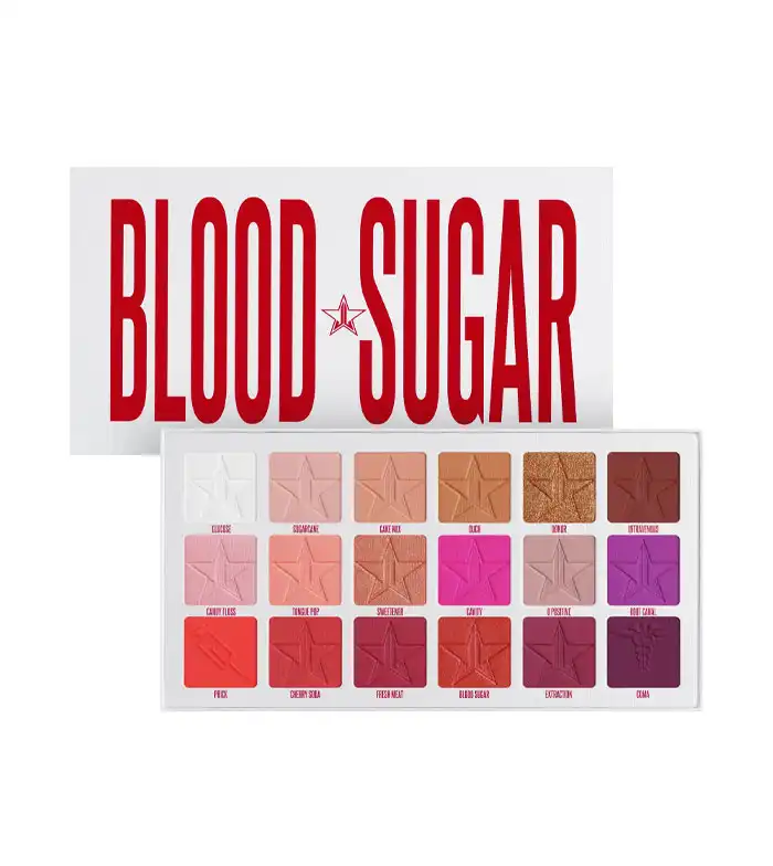 Jeffree Star Cosmetics - *Blood Sugar Anniversary Collection* - Paleta de Sombras de ojos - Blood Sugar Anniversary Edition - Jeffree Star Cosmetics - Comparador de precios