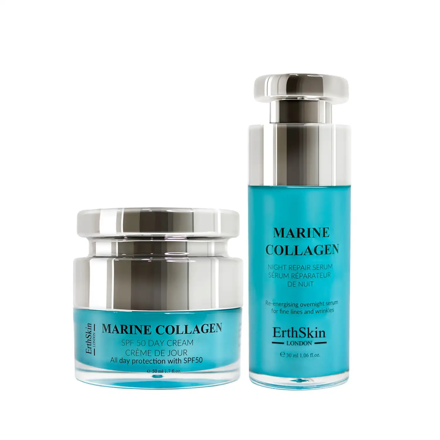 Kit de reparación marino de día y de noche Set de tratamiento facial - ErthSkin London - Comparador de precios