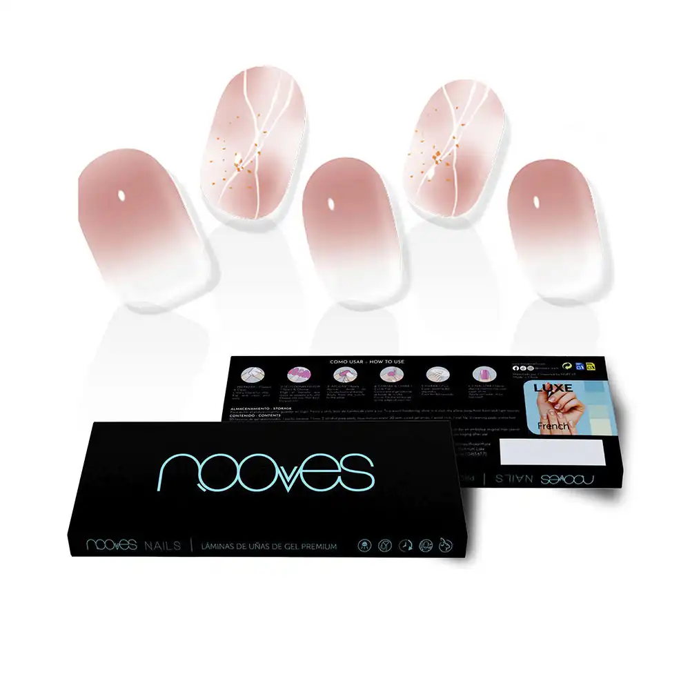 Láminas De Uñas De Gel michelle premium glam #art design - Nooves - Comparador de precios