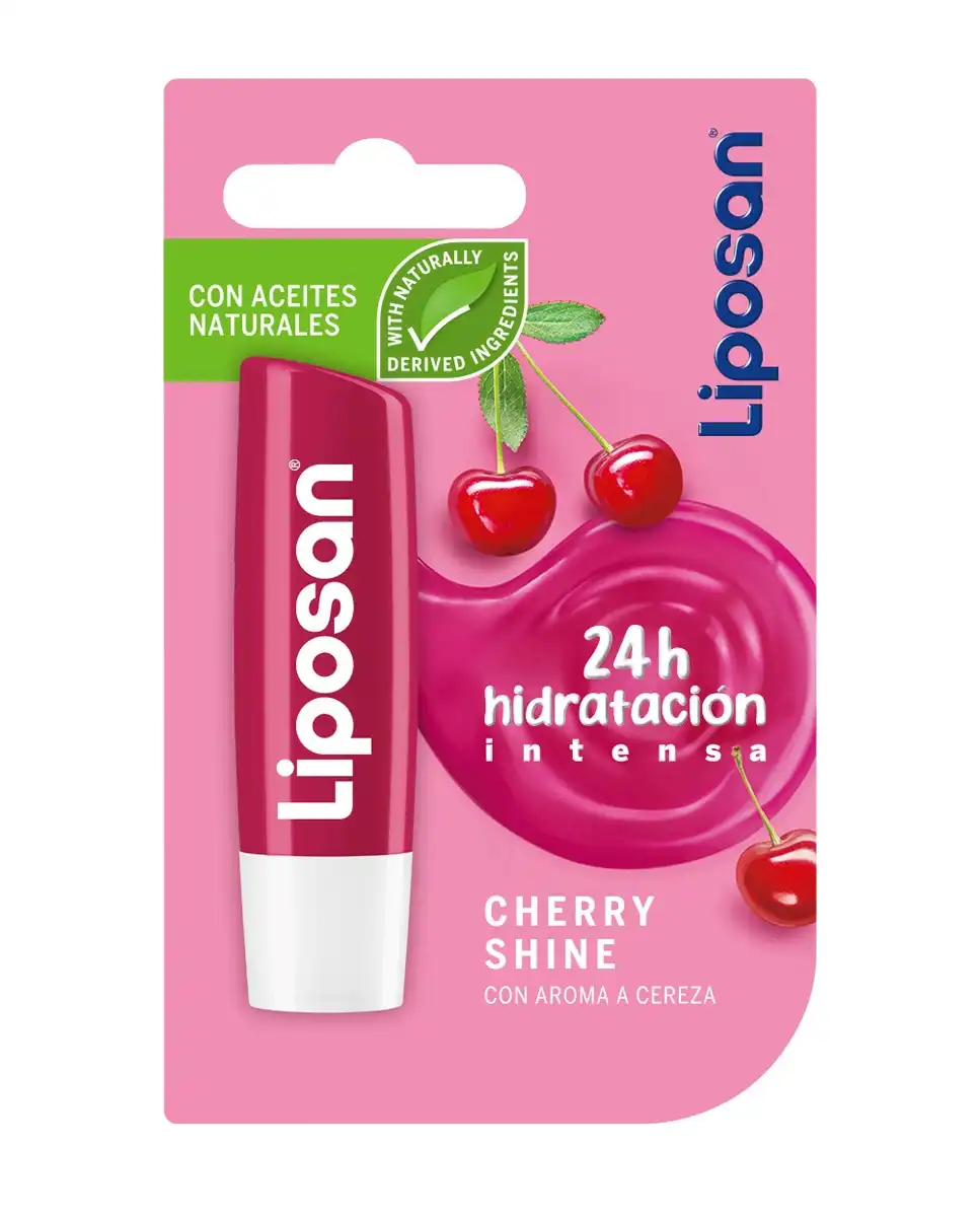 Liposan - Protector Labial Fruity Shine Cherry - Liposan - Comparador de precios