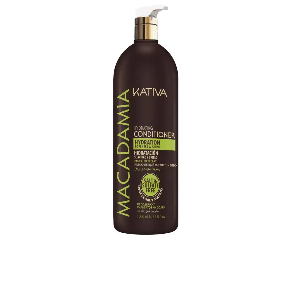 Macadamia hydrating conditioner 1000 ml - Kativa - Comparador de precios