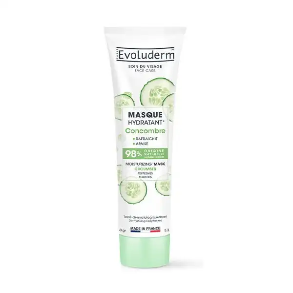 Masque Hydratant Concombre - Evoluderm - Comparador de precios
