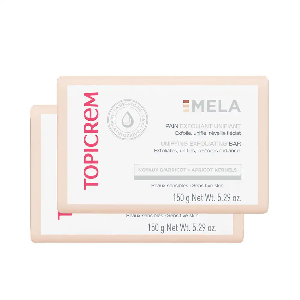 MELA barra exfoliante pack 2 x 150 gr - TOPICREM - Comparador de precios