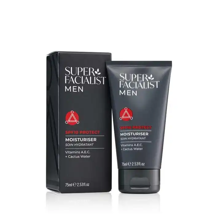Men Crema Hidratante Protector SPF10 75 ml - Super Facialist - Comparador de precios