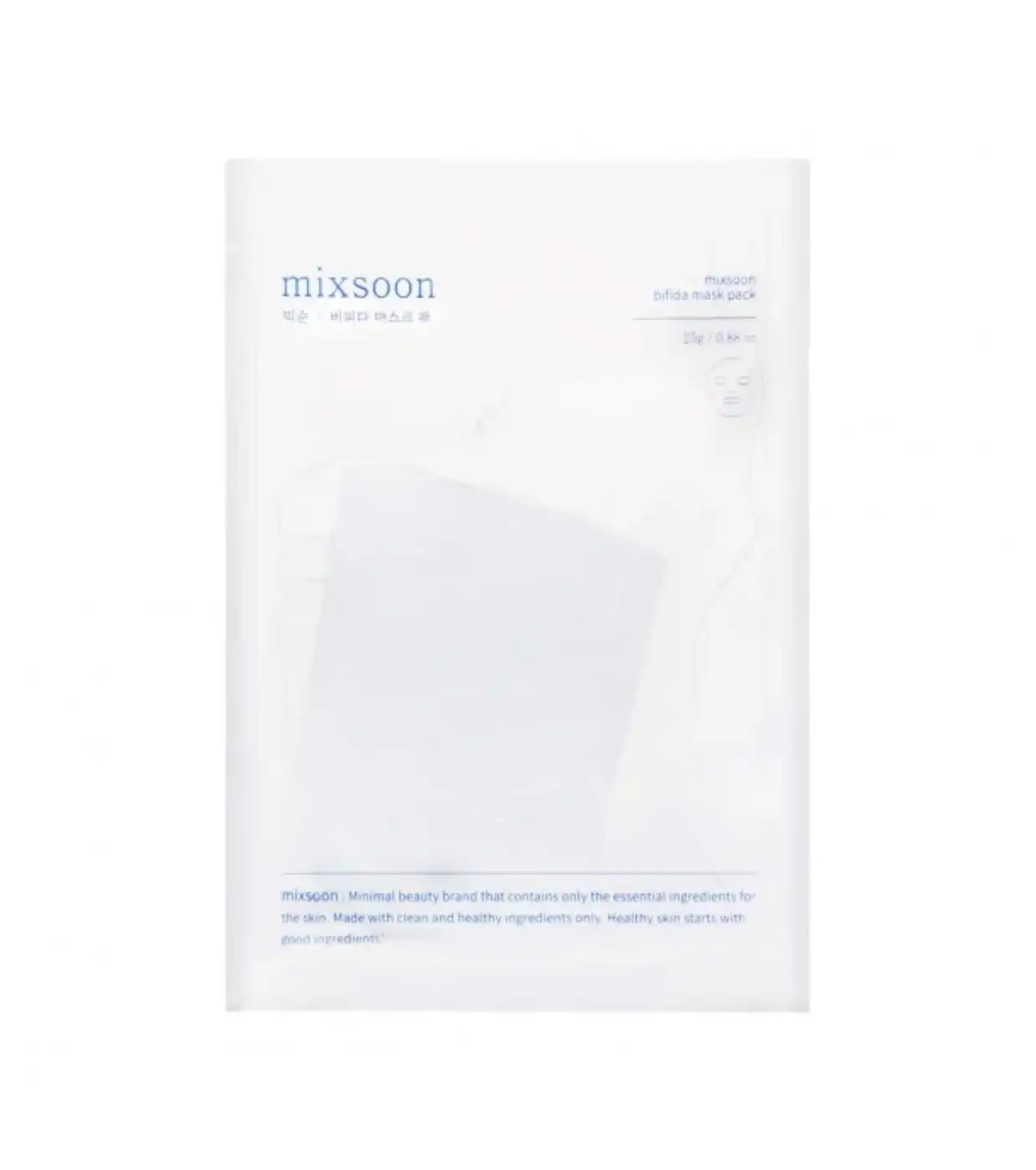 Mixsoon - Mascarilla facial jelly-sheet con fermento de Bífida - Mixsoon - Comparador de precios
