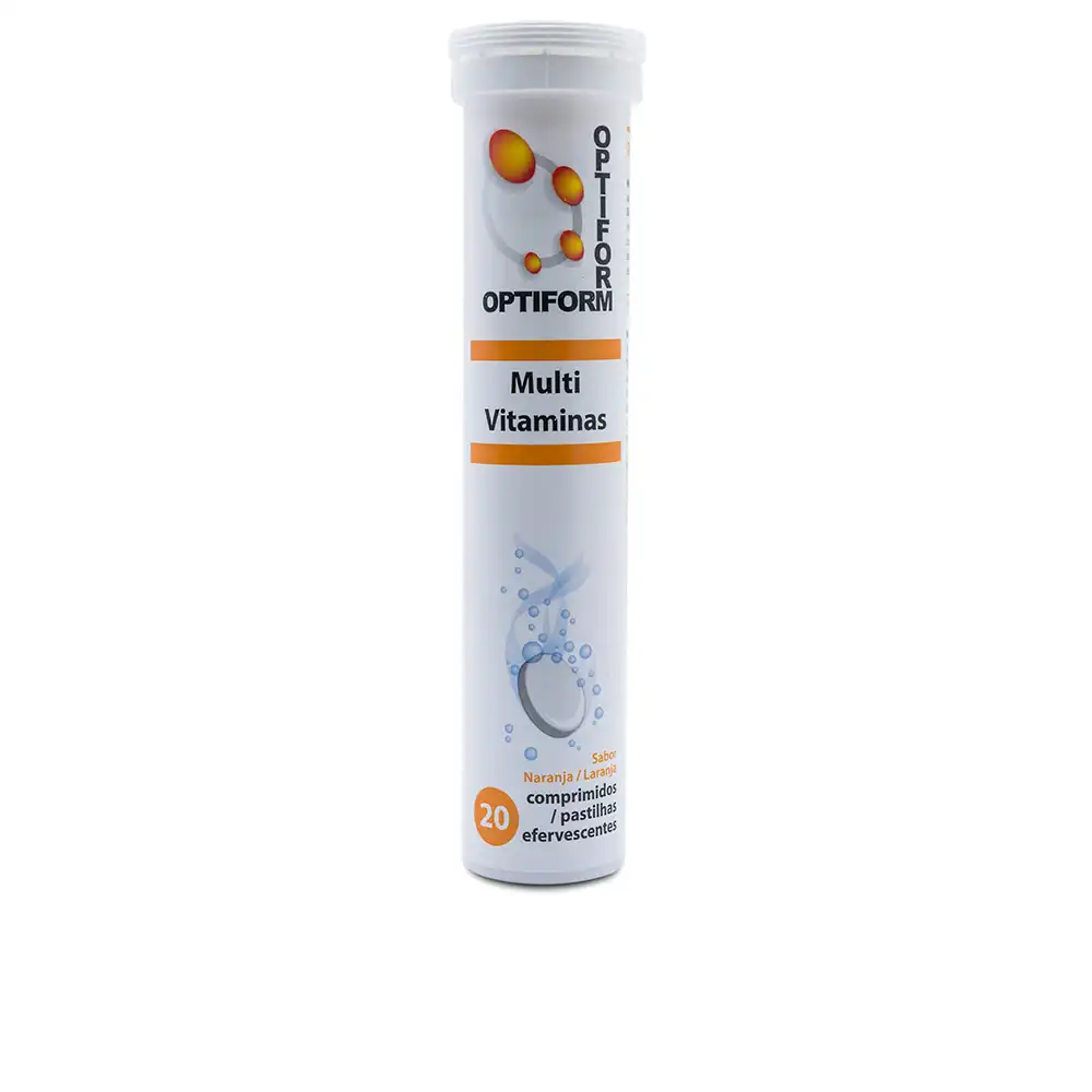 Optiform Multi vitaminas efervescentes #naranja 20 caps - Naturtierra - Comparador de precios