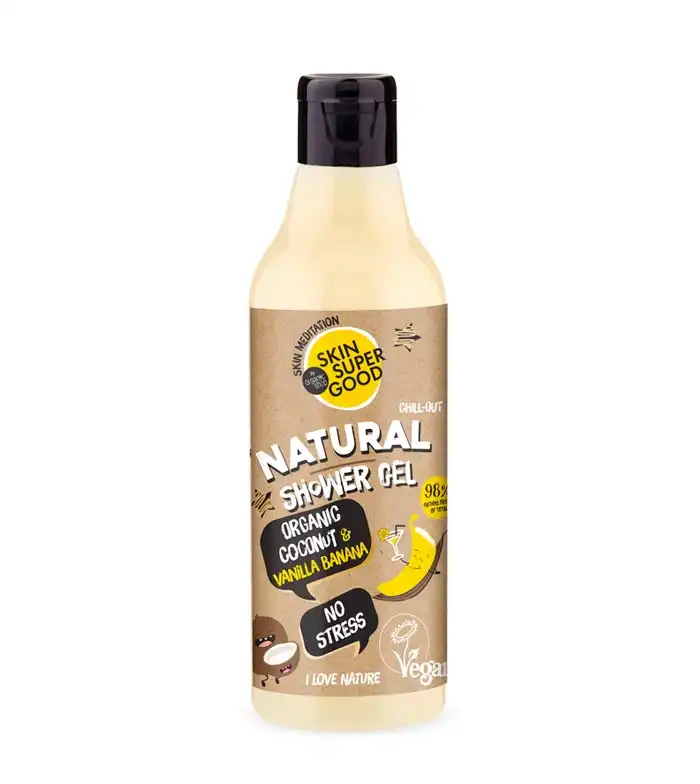 Organic Shop - *Skin Super Good* - Gel de ducha natural - Coco orgánico y vainilla banana 250ml - Organic Shop - Comparador de precios