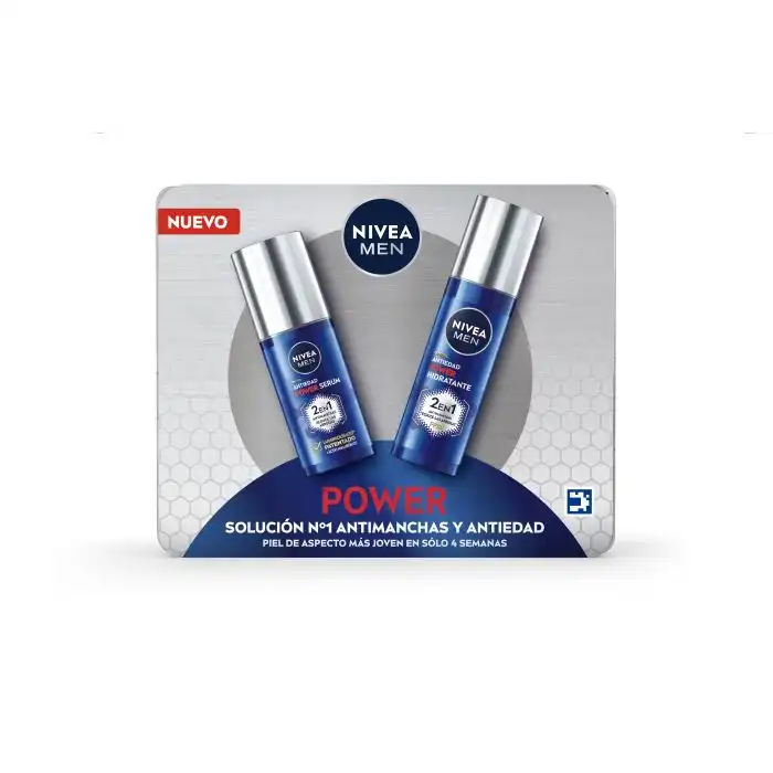 Pack Men Power Tratamiento Antiedad y Antimanchas 80 ml - Nivea - Comparador de precios