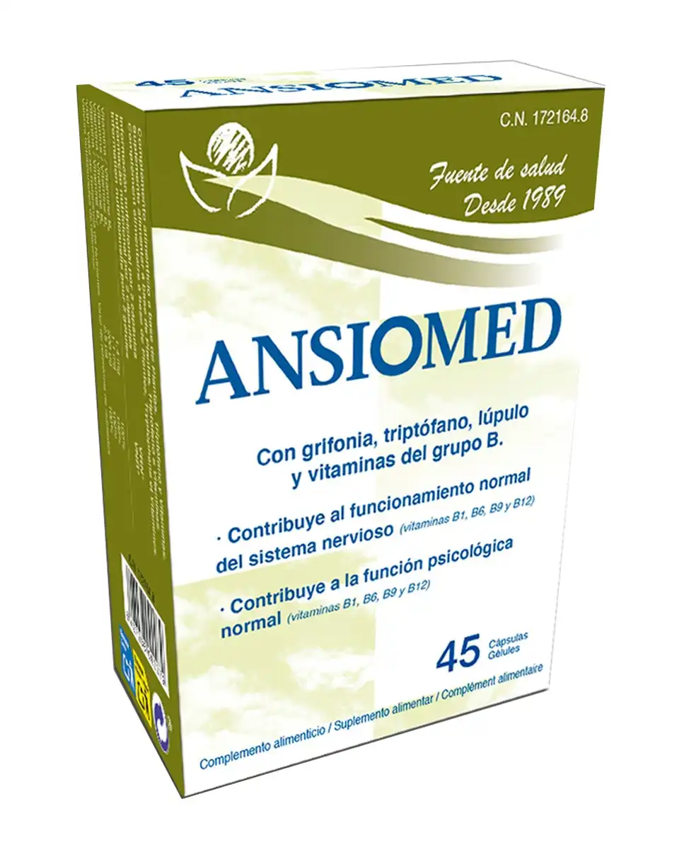 Pharma Otc - 45 Cápsulas Ansiomed - Pharma Otc - Comparador de precios
