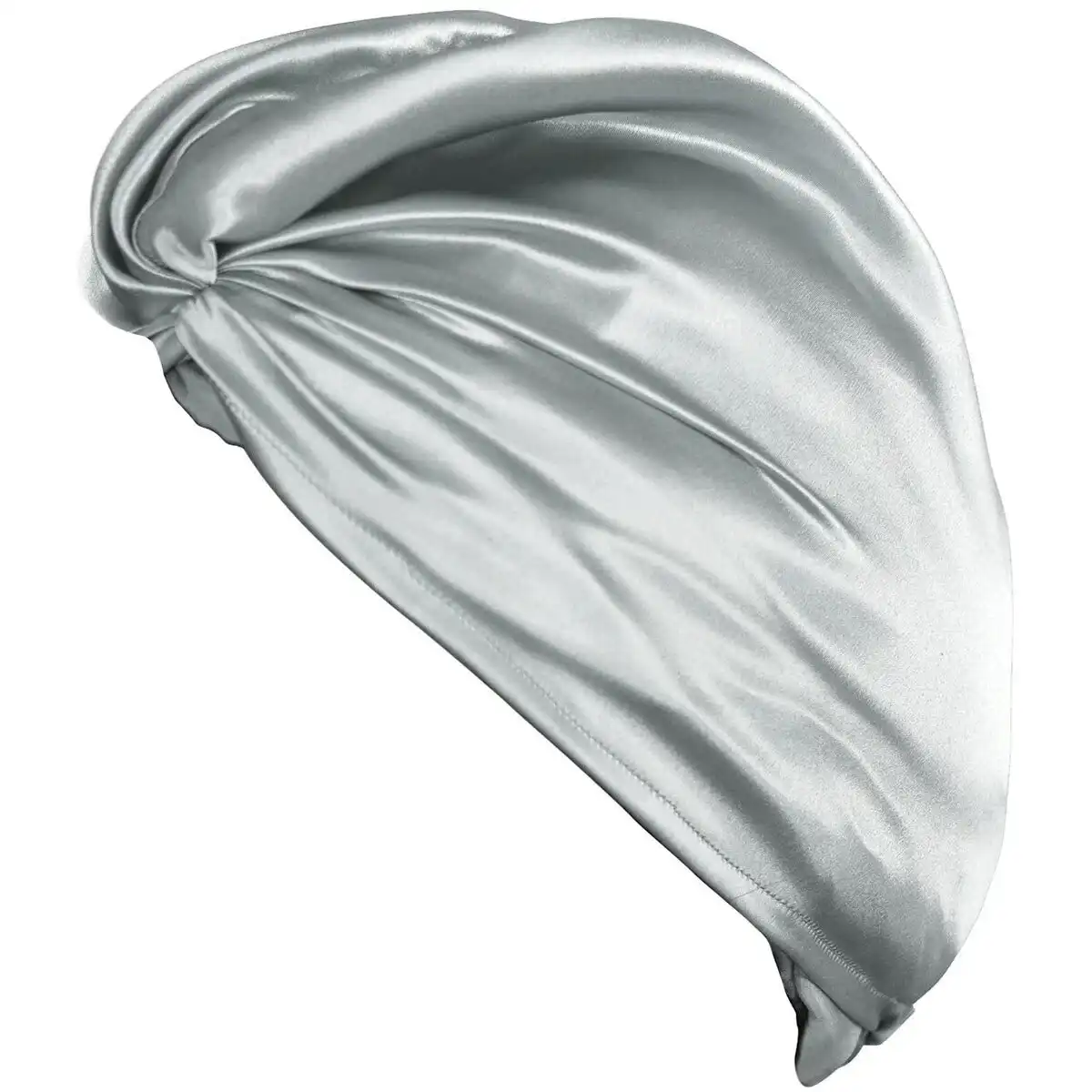 Pure Mulberry Silk Turban Banda capilar Silver - Holistic Silk - Comparador de precios