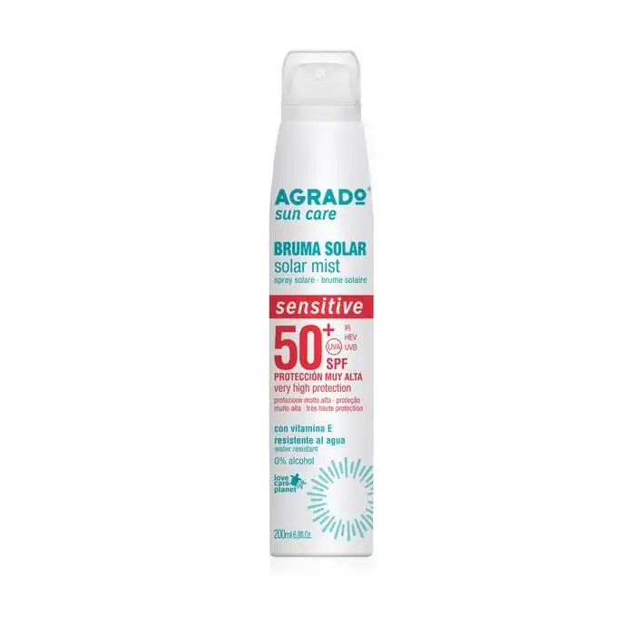 Sensitive Crema Solar SPF50+ 200 ml - Agrado - Comparador de precios