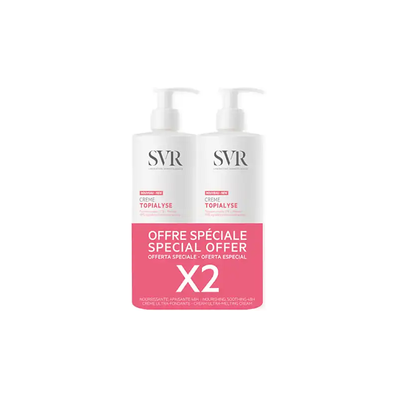 Set Topialyse Crema 2 X 400ml - Svr - Comparador de precios