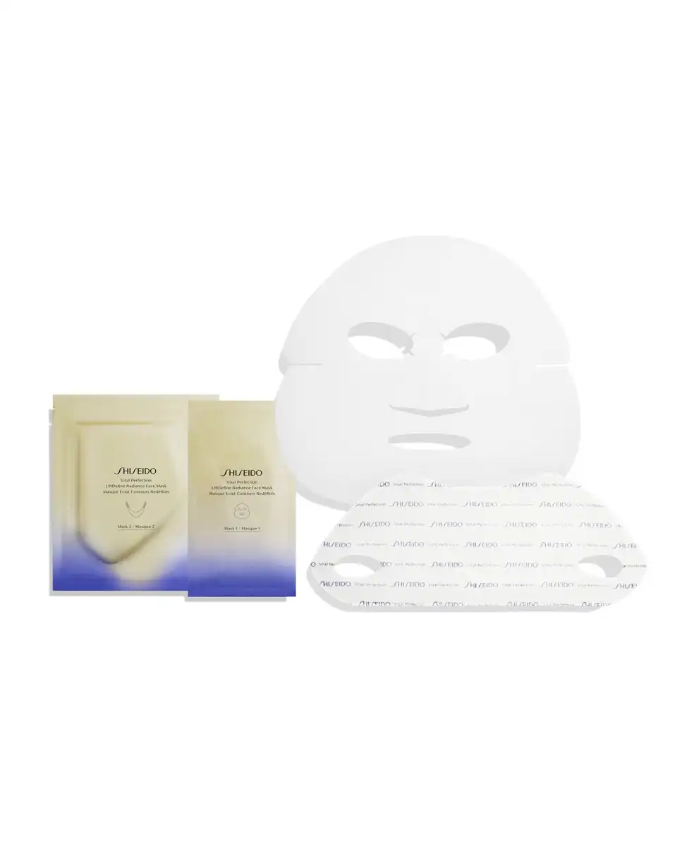 Shiseido - Mascarilla Reafirmante Vital Perfection Liftdefine Radiance Face Mask, 6 Sets - Shiseido - Comparador de precios