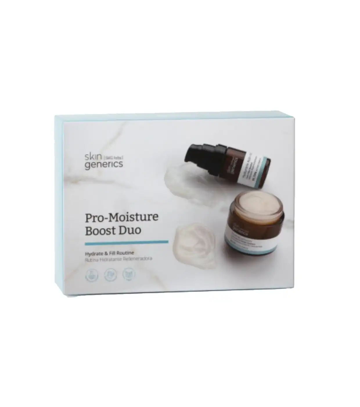 Skin Generics - Dúo hidratante rellenadora Pro-Moisture Boost Duo - SKIN GENERICS - Comparador de precios