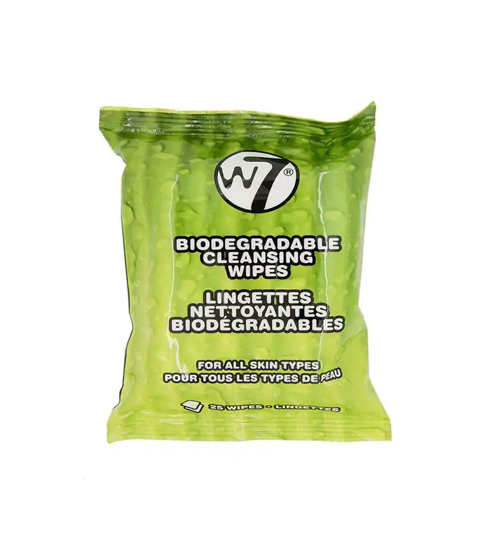 W7 - Pack de 2 x Toallitas Desmaquillantes Biodegradables - W7 - Comparador de precios
