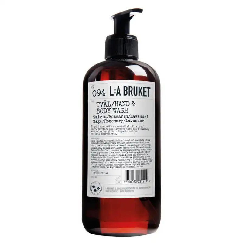 094 Liquid Soap Sage/rosemary/lavender 450m - L:a Bruket - Comparador de precios