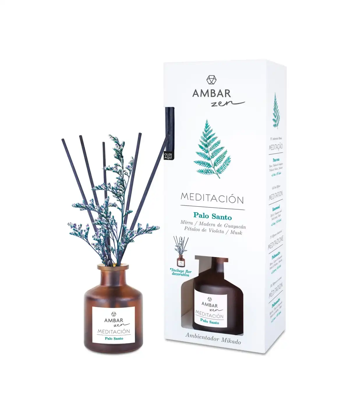 AMBAR Perfums - *Zen* - Ambientador mikado - Meditación: Palo Santo - Ambar Perfums - Comparador de precios