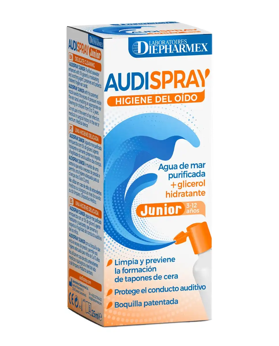 Audispray - Higiene Del Oído Junior 25 Ml - Audispray - Comparador de precios