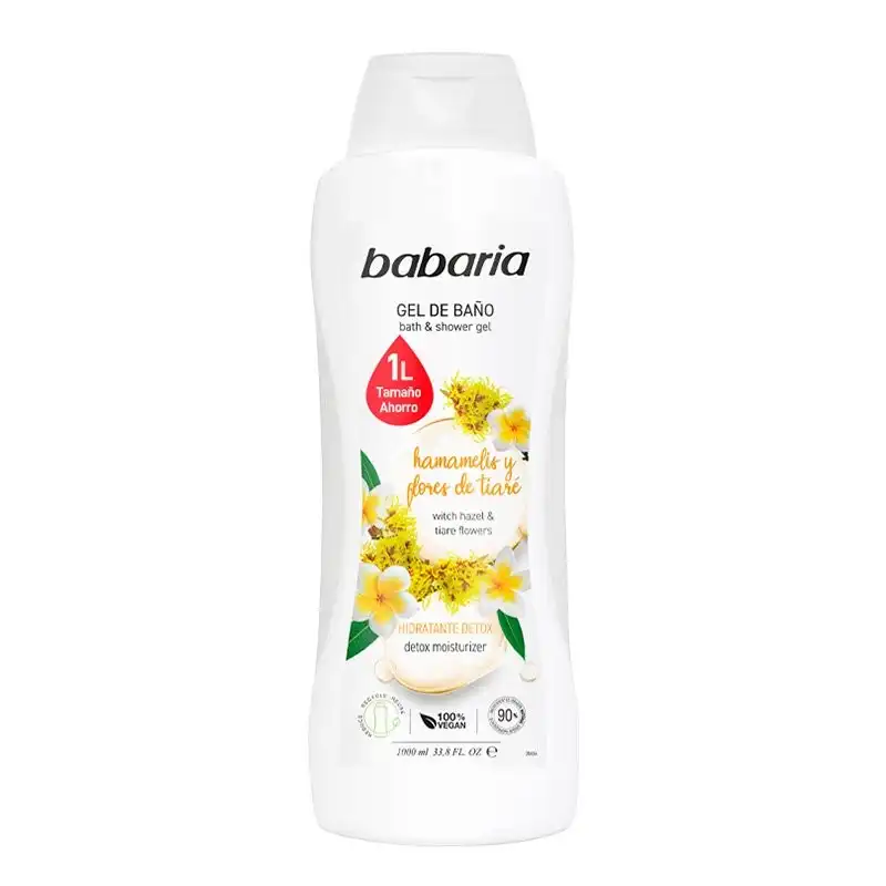 Babaria Gel Hamamelis y Flores de Tiar 1 l - Babaria - Comparador de precios