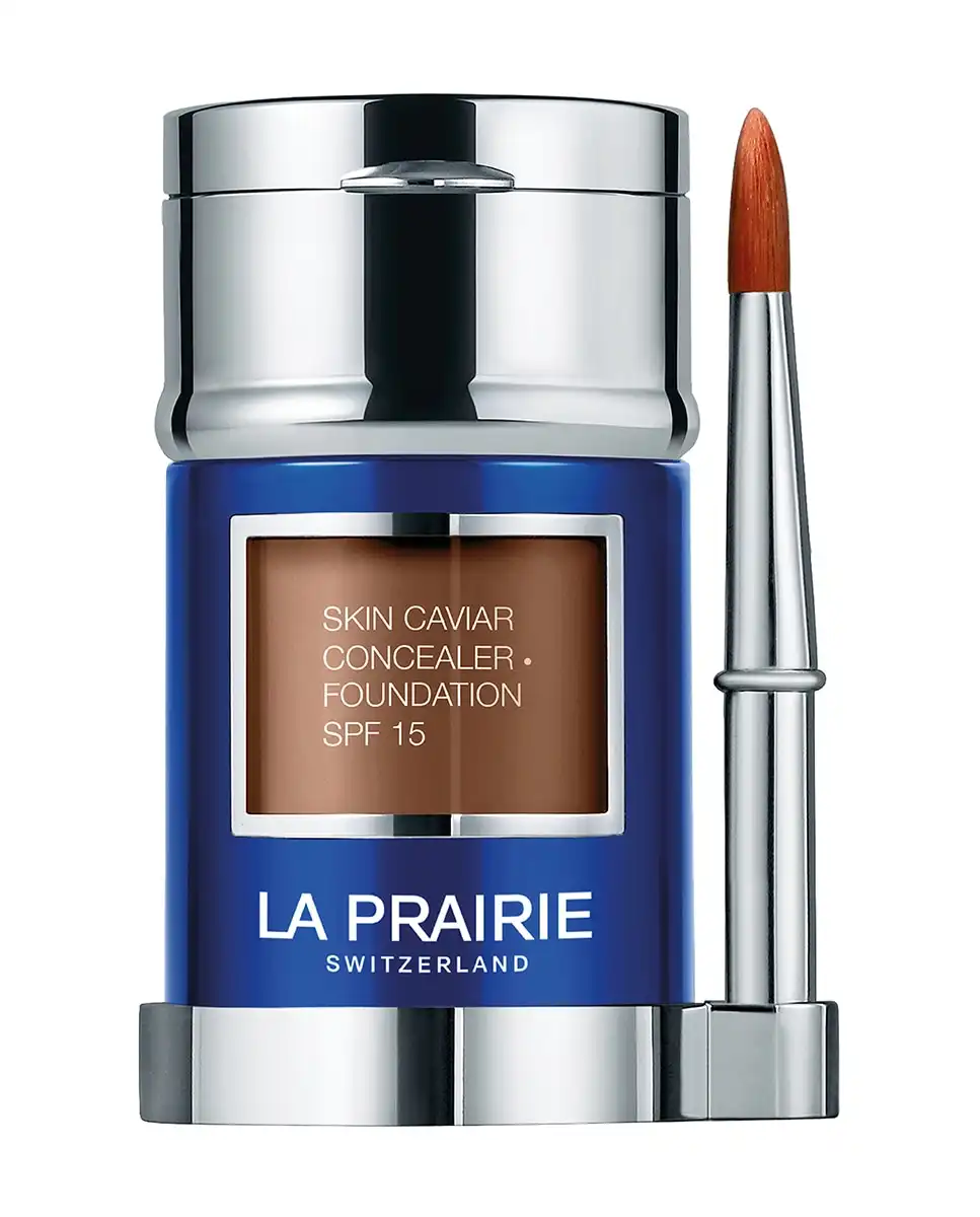 Base de Maquillaje Skin Caviar Complexion Concealer Foundation Spf 15 La Prairie Warm Cinnamon 30 ml - La Prairie - Comparador de precios