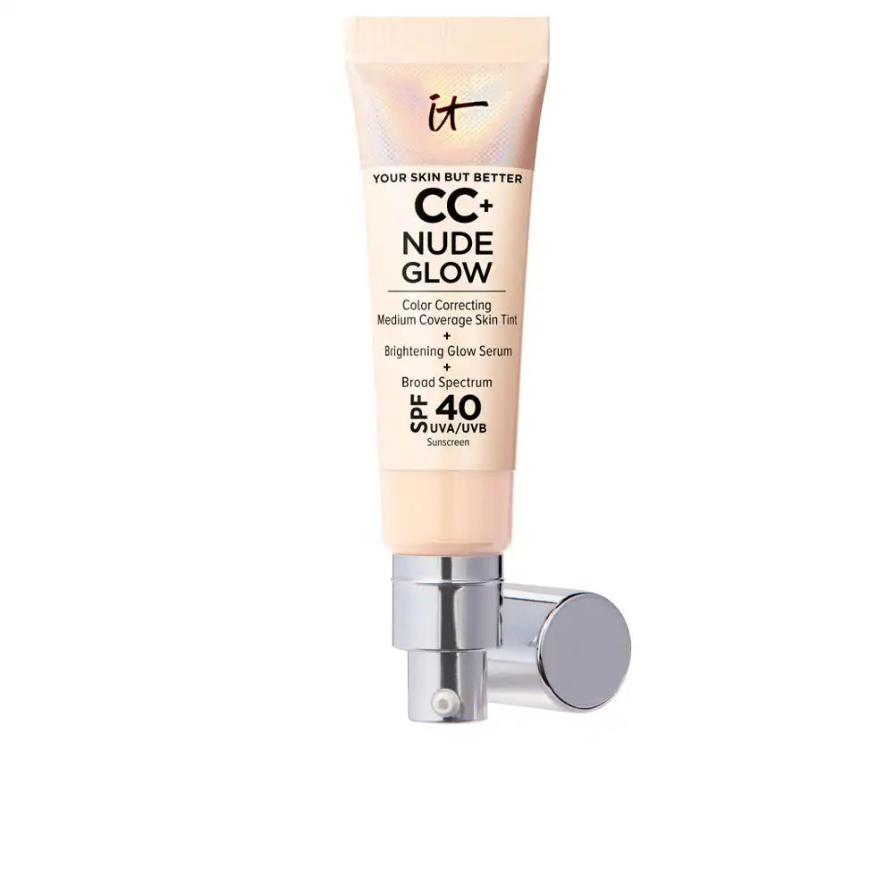 CC+ Nude Glow lightweight foundation + glow serum SPF40 #fair light - IT Cosmetics - Comparador de precios