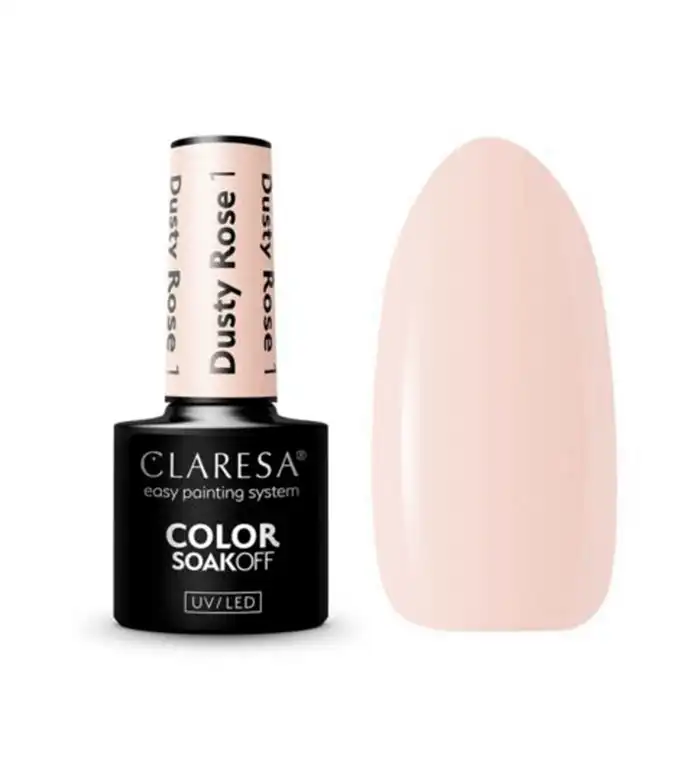 Claresa - *Dusty Rose* - Esmalte semipermanente Soak off - 01 - Claresa - Comparador de precios