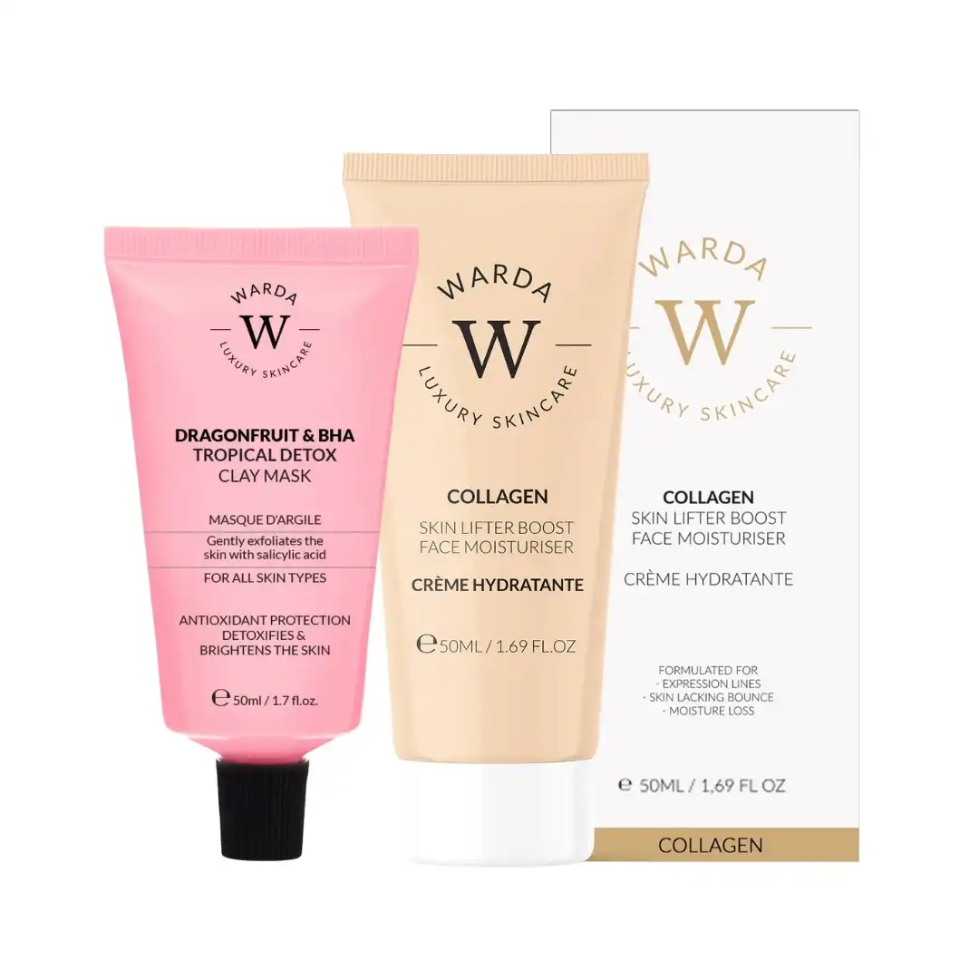 Colágeno + Mascarilla Set de tratamiento facial - Warda Luxury Skincare - Comparador de precios