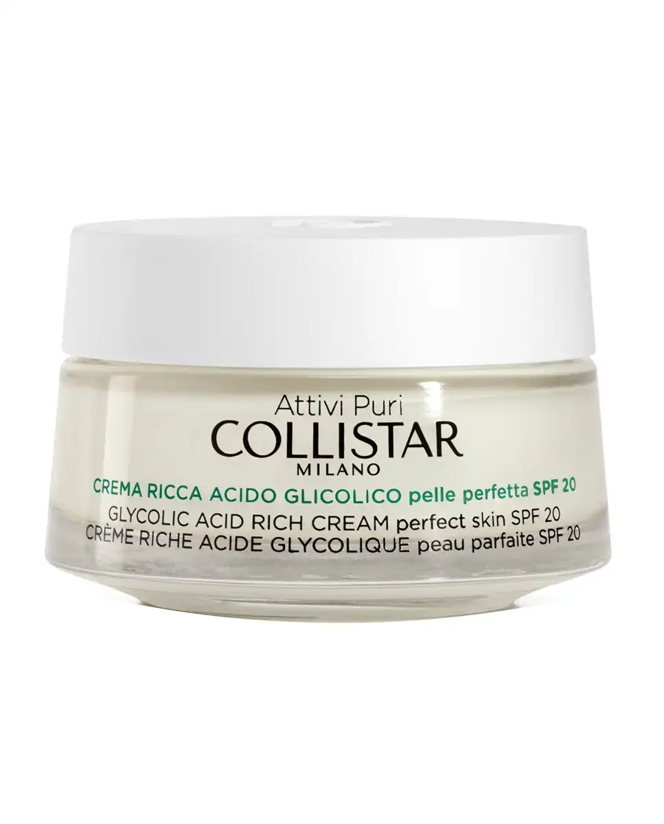 Collistar - Crema Rica Ácido Glicólico Attivi Puri - Collistar - Comparador de precios