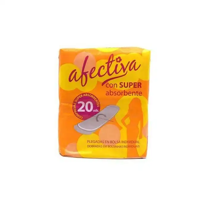 Compresas Súper Absorbente Plegadas - Afectiva - Comparador de precios