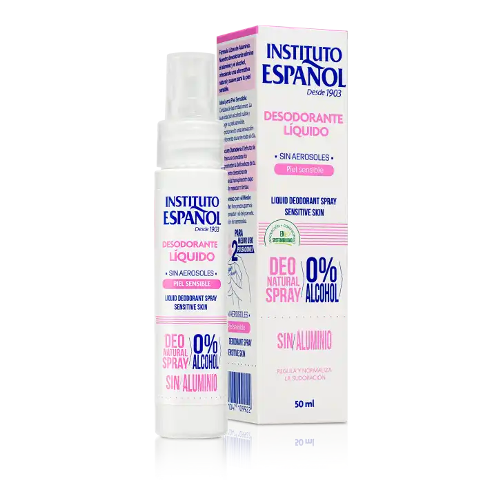 Desodorante Spray Piel Sensible 50 ml - Instituto Español - Comparador de precios