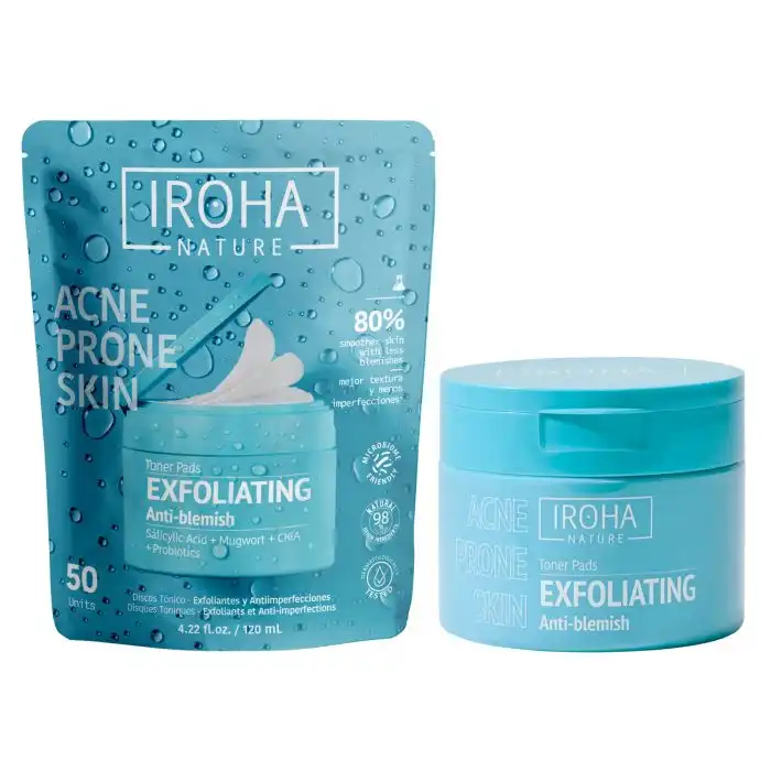 Discos Exfoliantes Antiimperfecciones - Iroha Nature - Comparador de precios