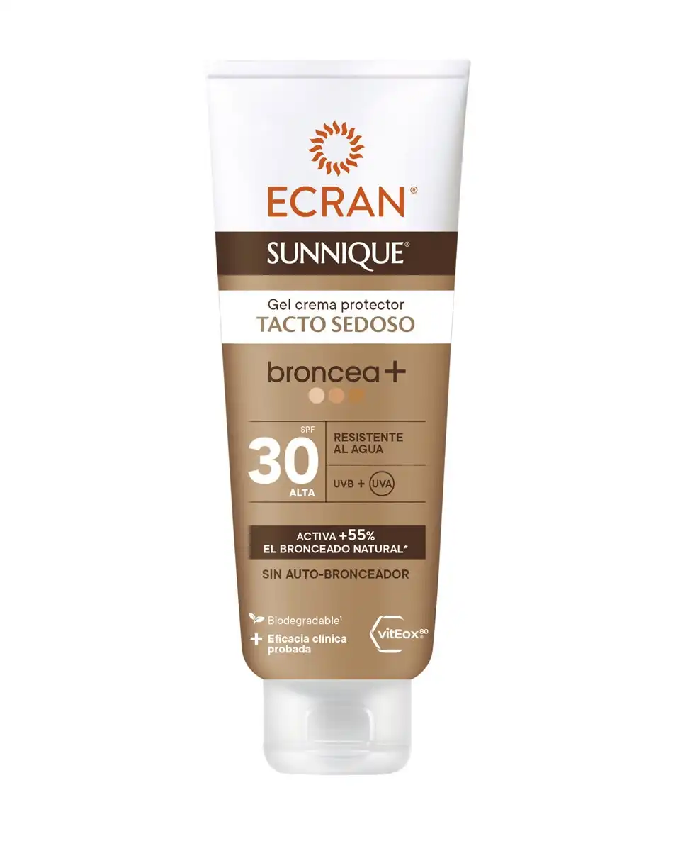 Ecran - Protector Solar Rostro Broncea+ SPF30 Sunnique - Ecran - Comparador de precios