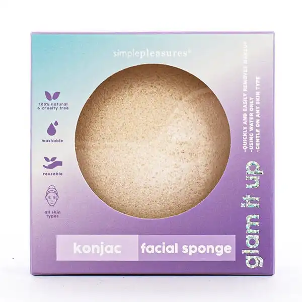 Esponja Konjac Glam It Up - PASTEL GLOSS - Comparador de precios