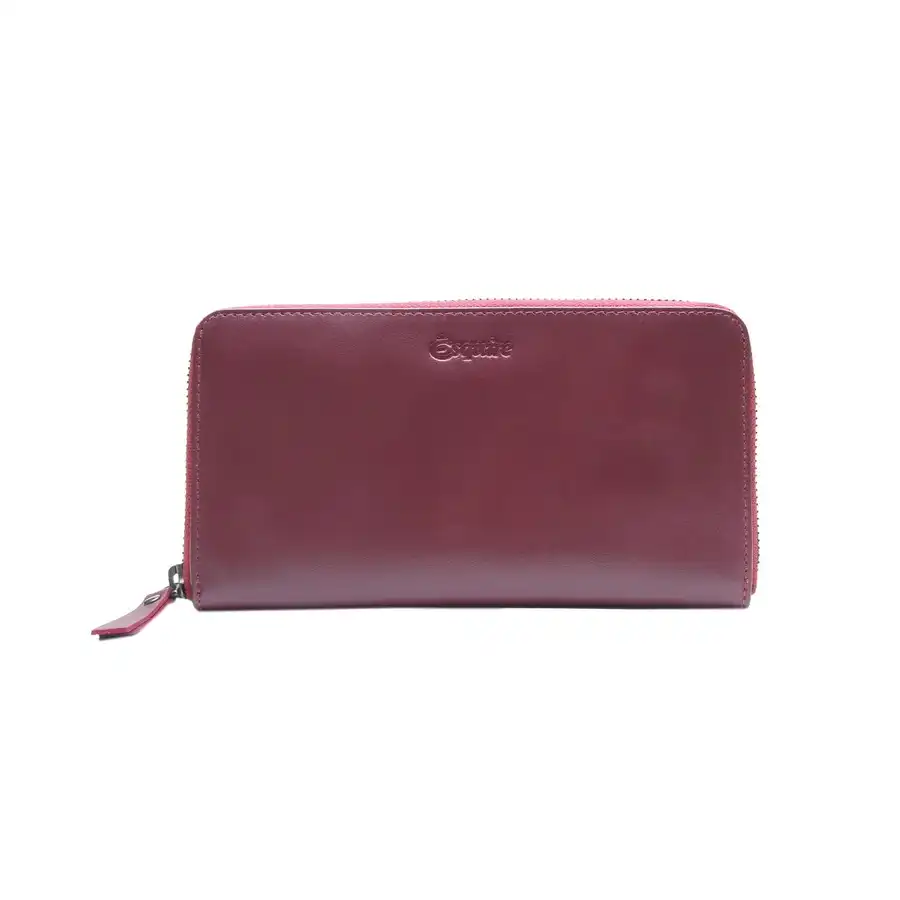 Esquire - Cartera Perú cuero RFID 19 cm Monederos 1 pieces Rojo female - Esquire - Comparador de precios