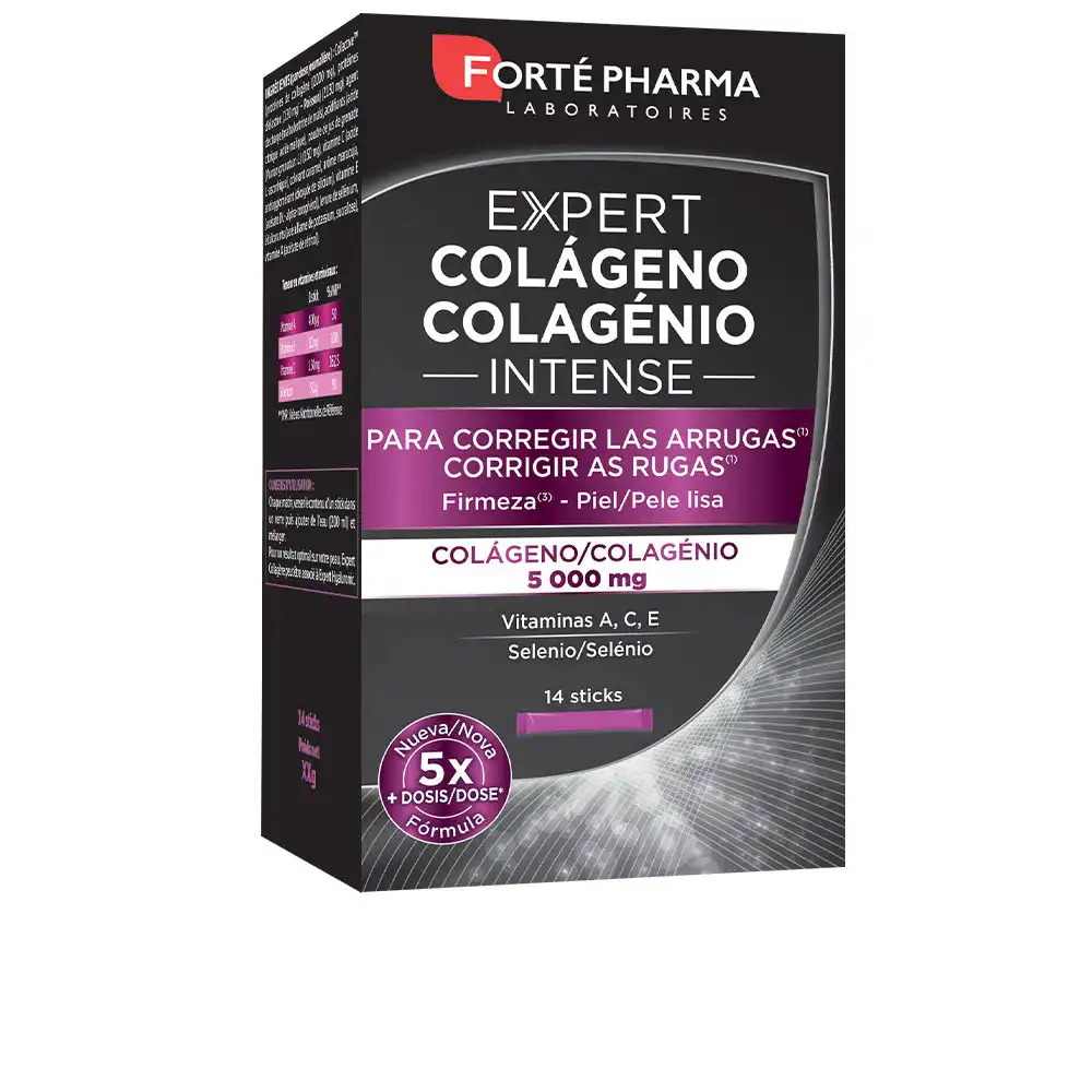 Expert Colágeno Intense corregir arrugas 14 sticks - Forté Pharma - Comparador de precios
