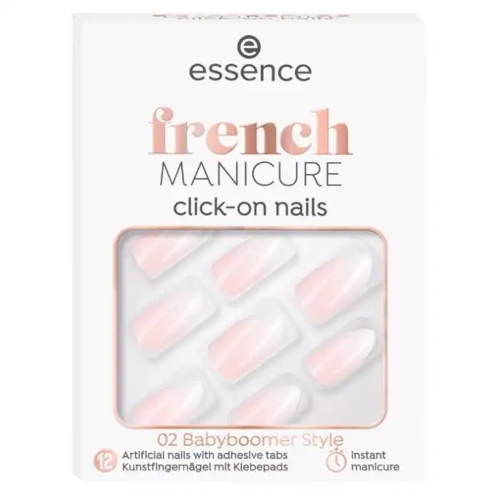 Frech Manicure Uñas Artificiales Click-On - ESSENCE - Comparador de precios