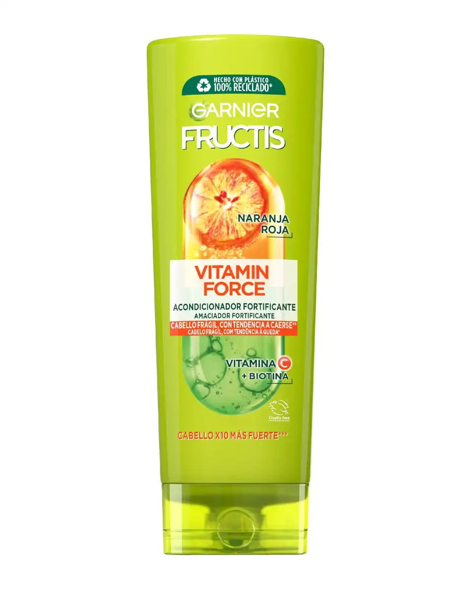 Garnier - Acondicionador Fortificante Vitamin Force Para Pelo Con Tendencia A Caerse Fructis - Garnier - Comparador de precios