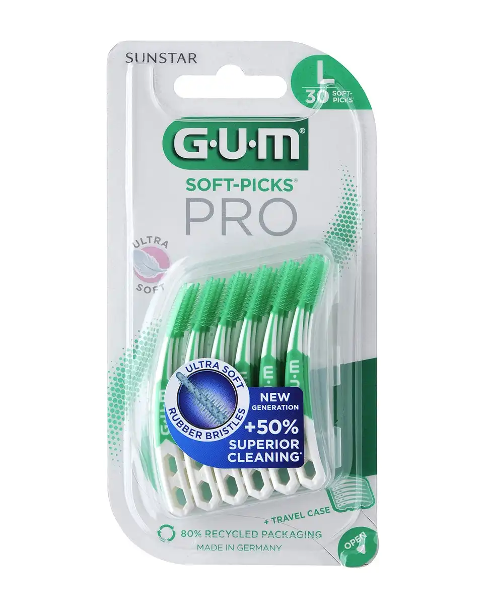 Gum - 30 Interdentales Gum® Soft-Picks® Pro Large Gum®. - GUM - Comparador de precios