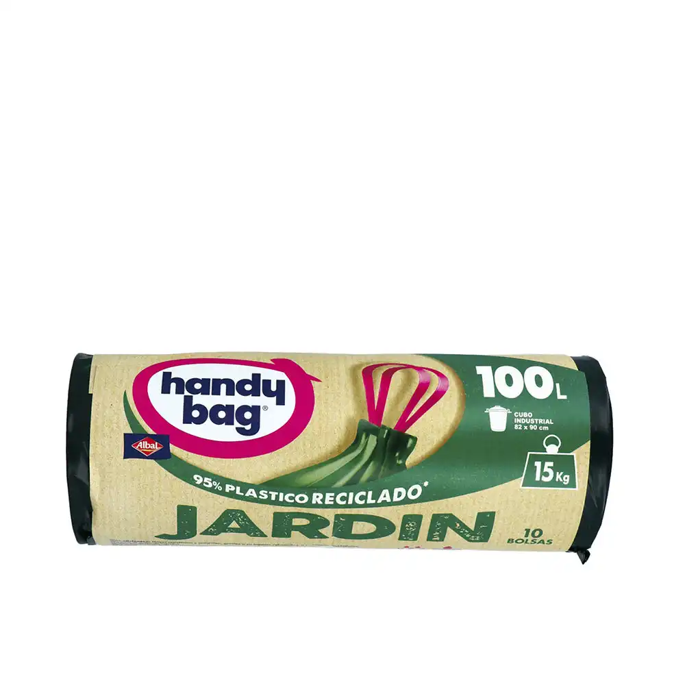 Handy Bag Jardin bolsa basura ultraresistente 100 l 10 u - Albal - Comparador de precios