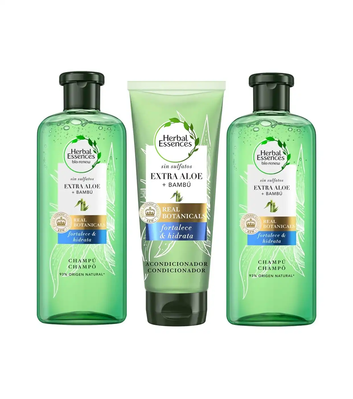 Herbal Essences - *Bio Renew* - Pack fortalece & hidrata - 2 Champús + Acondicionado - Herbal Essences - Comparador de precios