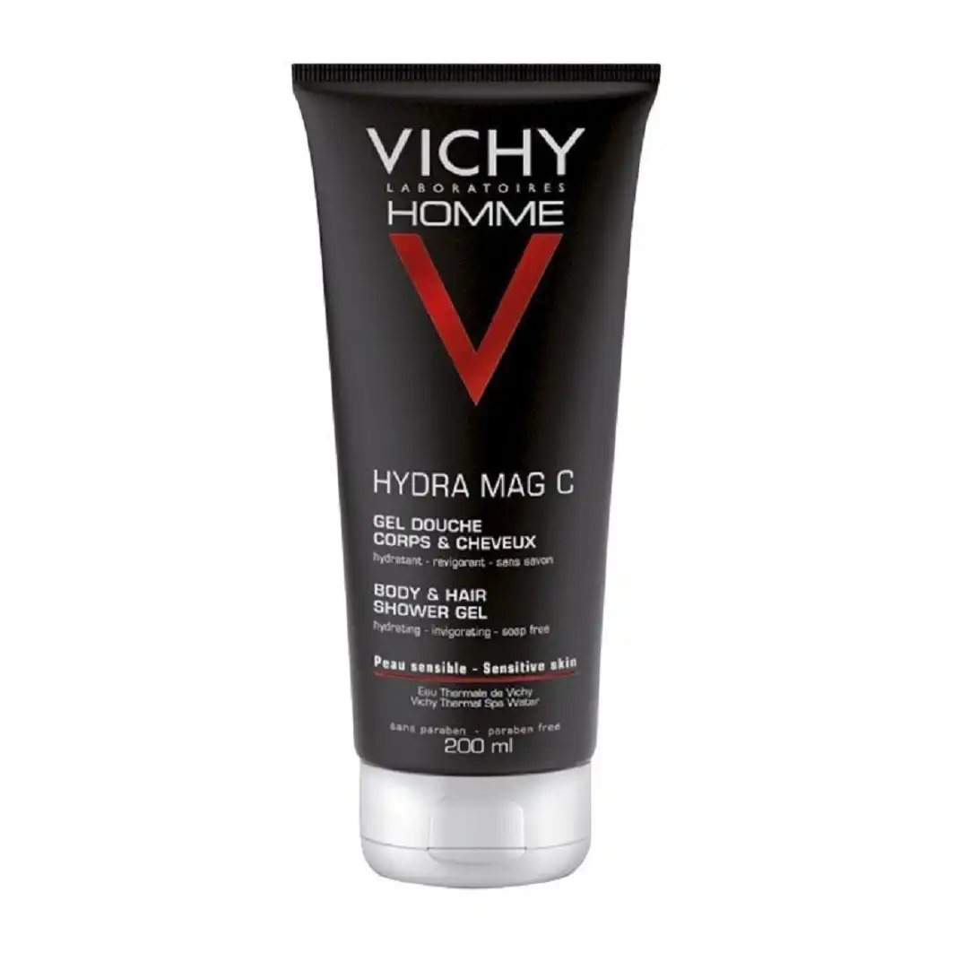 Homme Hydra Mag C Gel de ducha 200 ml - Vichy - Comparador de precios