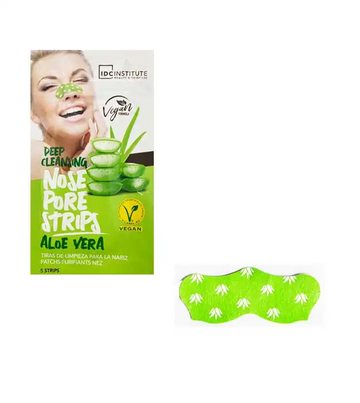 IDC Institute - Tiras limpiadoras de poros Vegan Formula - Aloe vera - IDC INSTITUTE - Comparador de precios