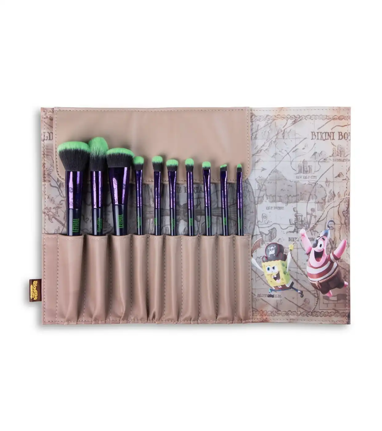 Lethal Cosmetics - *The SpongeBob* - Set de brochas Treasure Map - Lethal Cosmetics - Comparador de precios