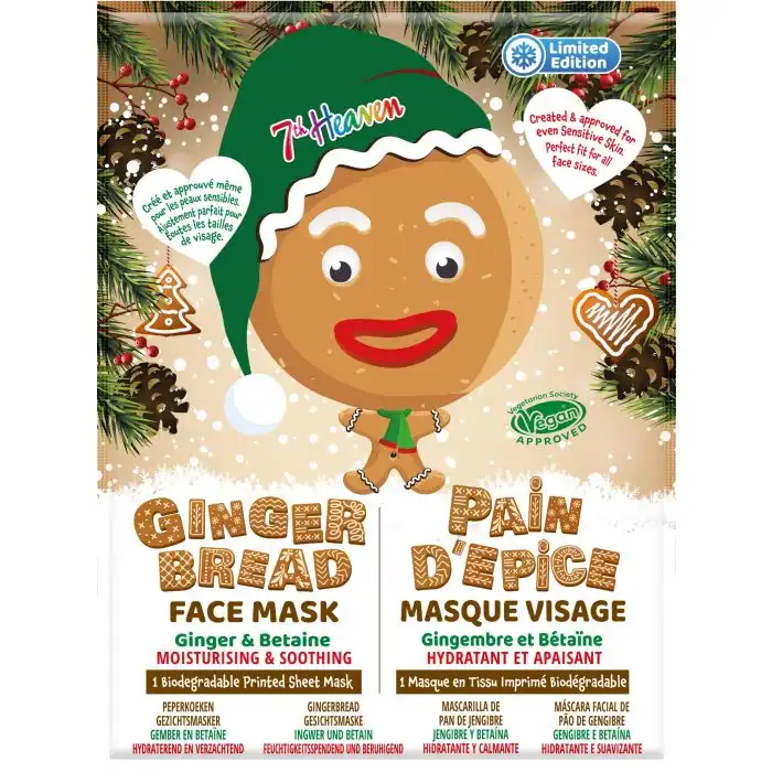Mascarilla Facial Ginger Bread Hidratante y Calmante - Montagne Jeunesse - Comparador de precios